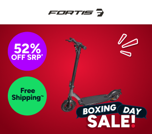 Fortis 36V 10Ah Foldable Commuter Electric Scooter (40km Range) Product Image