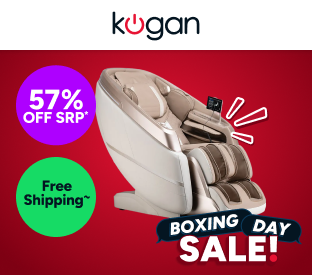 Kogan VitalityElite 4D Zero-Gravity SL-Track Massage Recliner Chair (Beige) Product Image