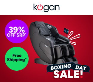 Kogan DeepSpinal Pro 4D Zero-Gravity SL-Track Massage Recliner Chair (Charcoal) Product Image
