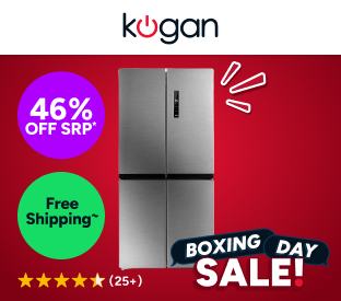 Kogan 490L French Door Fridge (Stainless Steel) Product Image