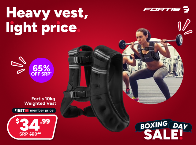 Fortis 10kg Weighted Vest