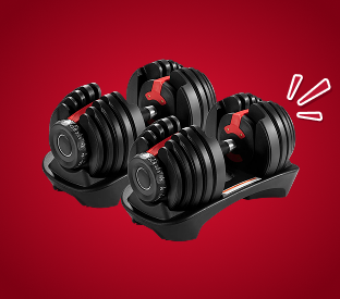 Fortis 48kg Smart Adjustable Weights Dumbbell Set Product Image