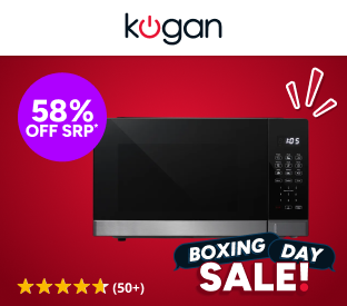 Kogan 34L Inverter Microwave Oven with Mirror Finish Product Image