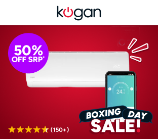 Kogan SmarterHome™ 2.6kW Inverter Split System Air Conditioner (Reverse Cycle) Product Image