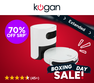 Kogan SmarterHome™ LX14 Laser Robot Vacuum Cleaner and Mop with Auto-Empty Dock Product Image