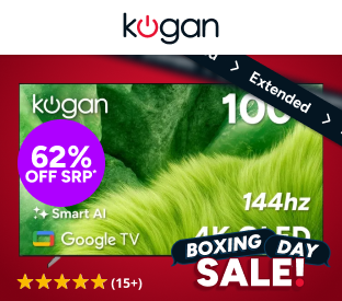 Kogan 100" QLED 4K 144Hz Smart AI Google TV Product Image