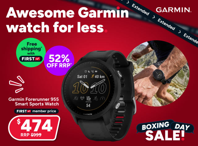 Garmin Forerunner 955 Smart Sports Watch (Black)