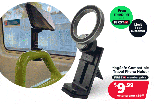 MagSafe Compatible Travel Phone Holder