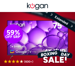 Kogan 75" LED 4K Smart AI Google TV Product Image