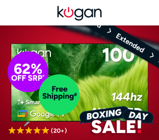 Kogan 100" QLED 4K 144Hz Smart AI Google TV Product Image