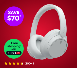 Sony WH-CH720N Wireless Noise Cancelling Headphones (White) Product Image