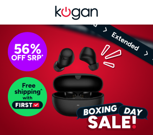 Kogan XM6 Hybrid Active Noise Cancelling Wireless Earbuds Product Image
