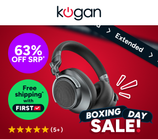 Kogan Hi-Res Over Ear Studio Monitor & Mixing DJ Headphones Product Image