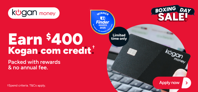 Kogan Money - Earn $400 Kogan Credit †