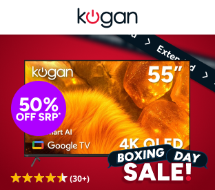 Kogan 55" QLED 4K Smart AI Google TV Product Image