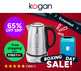 Kogan SmarterHome™ 1.7L Smart Kettle (Stainless Steel) Product Image