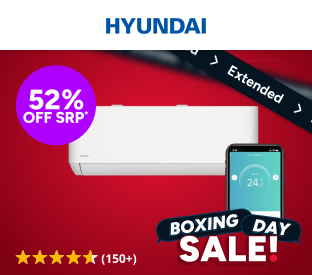 Hyundai 3.5kW Inverter Smart Split System Air Conditioner (Reverse Cycle) Product Image