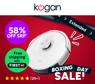 Kogan SmarterHome™ LX16 Pro Robot Vacuum Cleaner and Mop Product Image