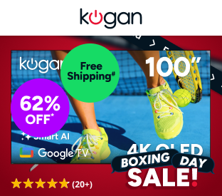 Kogan 100" QLED 4K 144Hz Smart AI Google TV Product Image