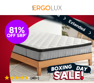 Ergolux Comfort Plus Pocket Spring Mattress (Queen) Product Image