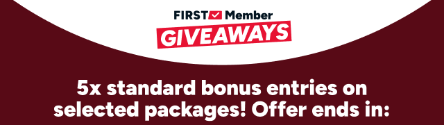 FIRST Member Giveaways