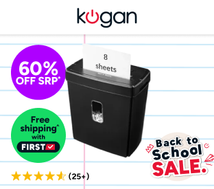 Kogan Cross Cut 8 Sheet Paper Shredder Product Image