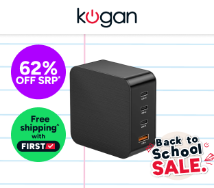 Kogan 100W 4-Port GaN Super Fast PD Phone Charger Product Image