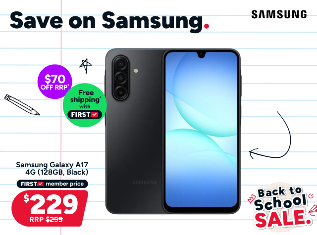 Samsung Galaxy A17 4G (128GB, Black)