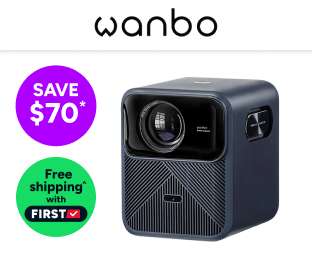 Wanbo Mozart 1 Pro Full HD Smart AI Google TV Projector Product Image