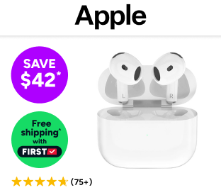 Apple AirPods 4 Product Image
