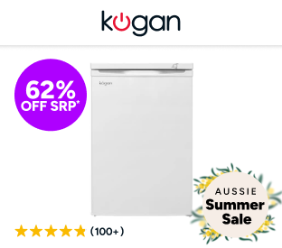 Kogan 91L Upright Freezer (White) Product Image