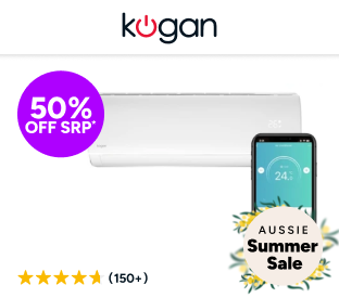 Kogan SmarterHome™ 2.6kW Inverter Split System Air Conditioner (Reverse Cycle) Product Image