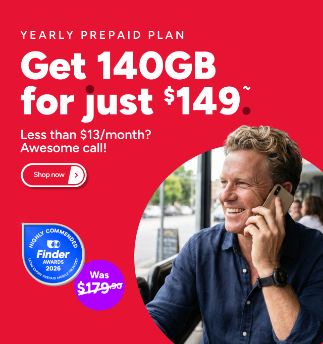 Kogan Mobile - 140GB for $149 ~