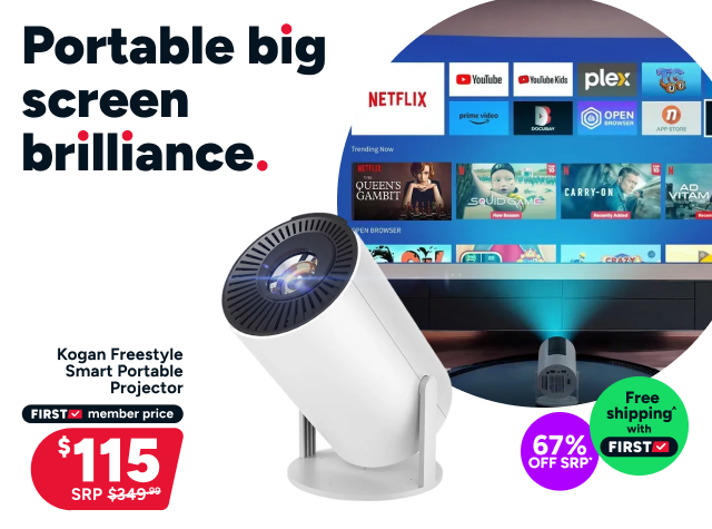 Kogan Freestyle Smart Portable Projector