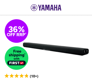 Yamaha B30A Dolby Atmos Sound Bar with Built-in Subwoofer Product Image