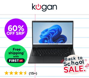 Kogan Atlas N500 14.1" Intel N100 USB-C Laptop with Windows 11 Pro (128GB) Product Image