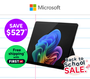 Microsoft Surface Pro 11 Copilot+ 13" Snapdragon X Plus Windows 11 Home (16GB, 512GB, Graphite Black) Product Image