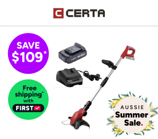 Certa PowerPlus 20V Grass Trimmer (Skin + 2.0Ah Battery + Charger) Product Image