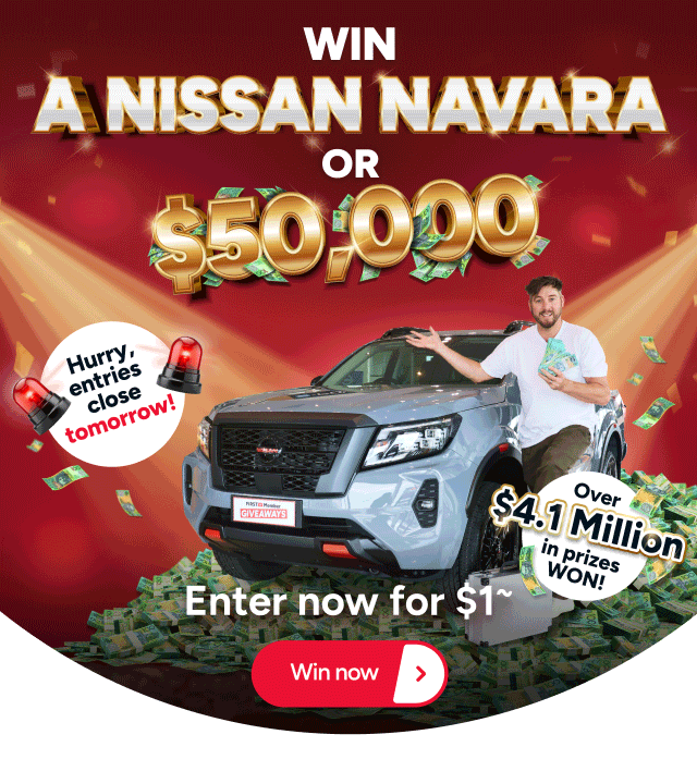 WIN a Nissan Navara or $50,000