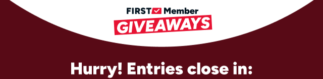 FIRST Member Giveaways
