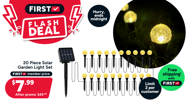 20 Piece Solar Garden Light Set