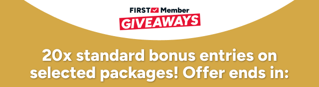 FIRST Member Giveaways