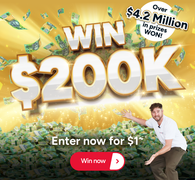 WIN $200,000 Tax-Free Cash