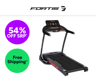 Fortis 560mm Foldable Incline Treadmill Product Image