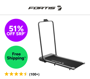 Fortis Foldable Walking Pad Treadmill Product Image