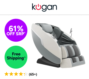 Kogan TheraSoothe Zero-Gravity Massage Recliner Chair Product Image