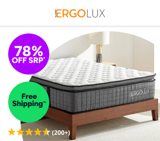 Ergolux Elite Bamboo Pocket Spring Mattress (Queen) Product Image