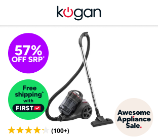 Kogan Cat & Dog Bagless Vacuum Cleaner with Turbo Brush Product Image
