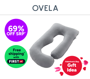 Ovela Full-Body Pregnancy Pillow Product Image