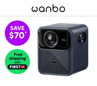 Wanbo Mozart 1 Pro Full HD Smart AI Google TV Projector Product Image